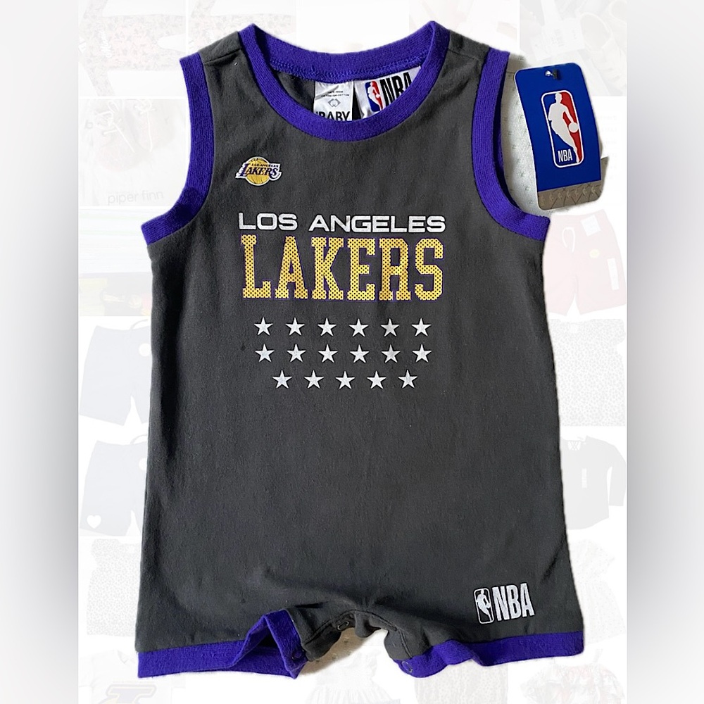 Lakers sleeveless romper